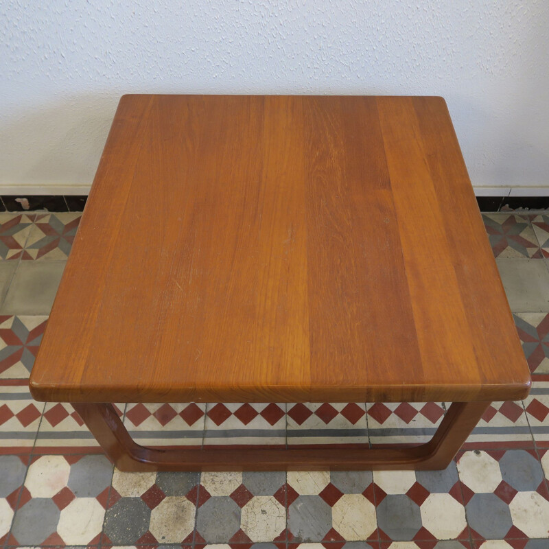 Vintage coffee table Niels Bach for Randers Denmark 1970s