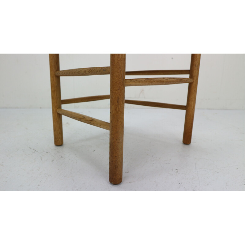 Vintage Danish dining chair in oak by Borge Mogensen,1940