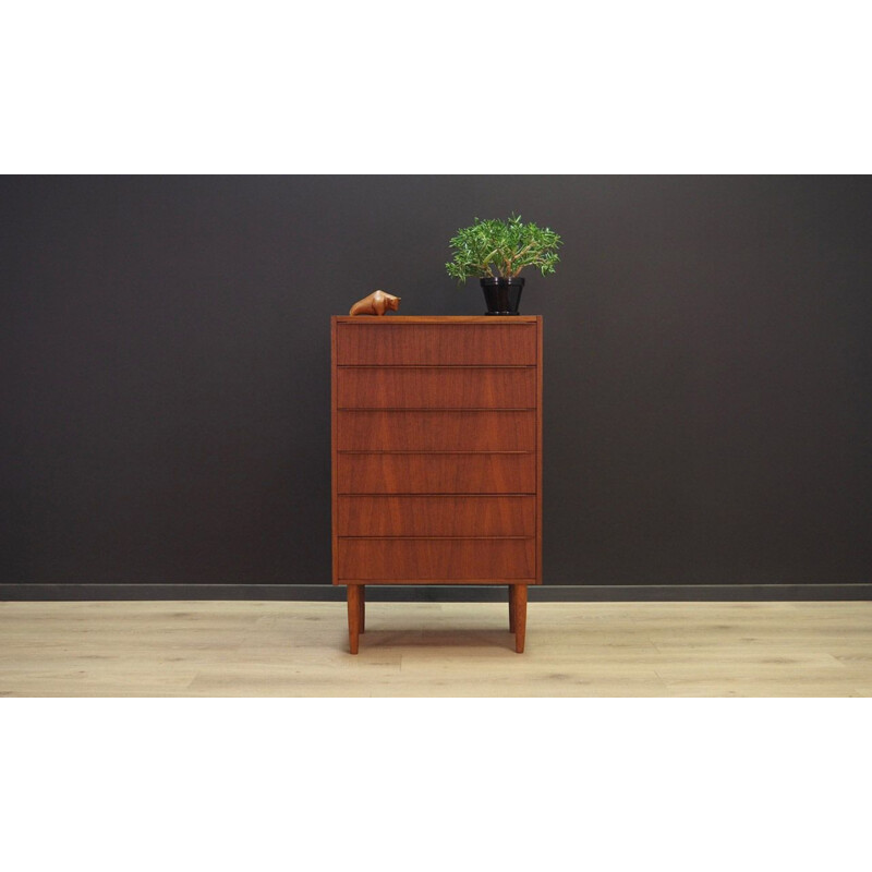 Vintage Scandinavian chest of drawers from the 70s