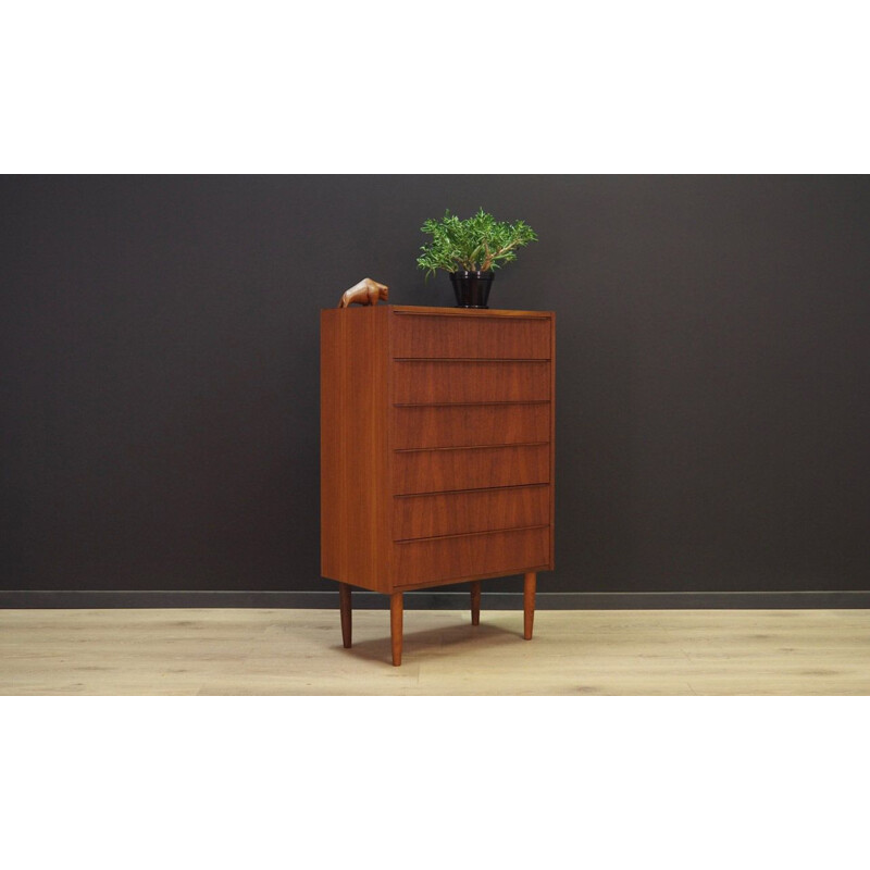 Vintage Scandinavian chest of drawers from the 70s