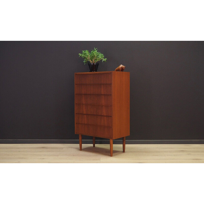 Vintage Scandinavian chest of drawers from the 70s