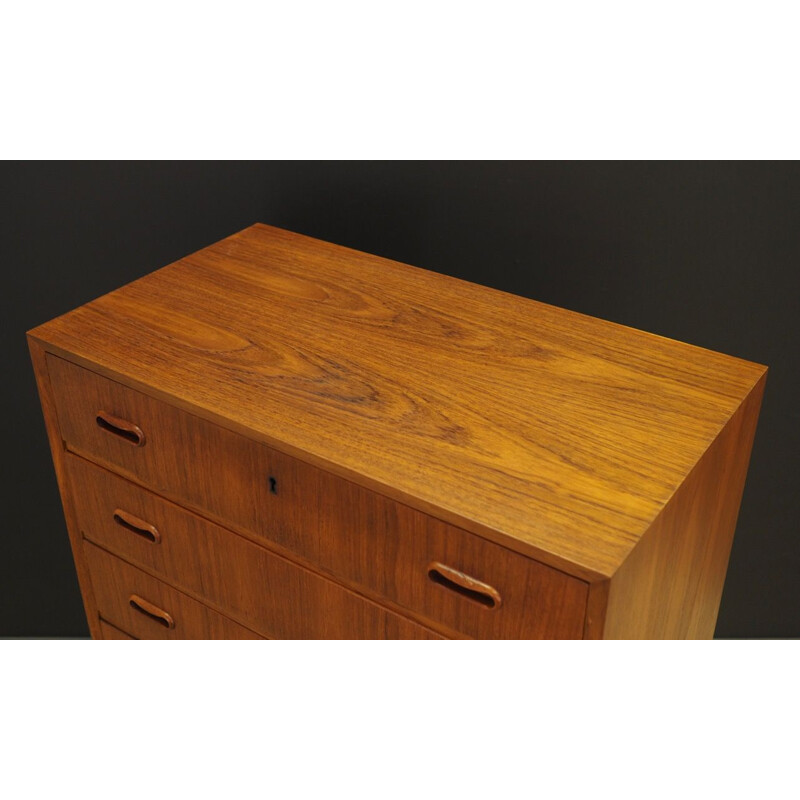 Vintage chest of drawers in teak from the 70s