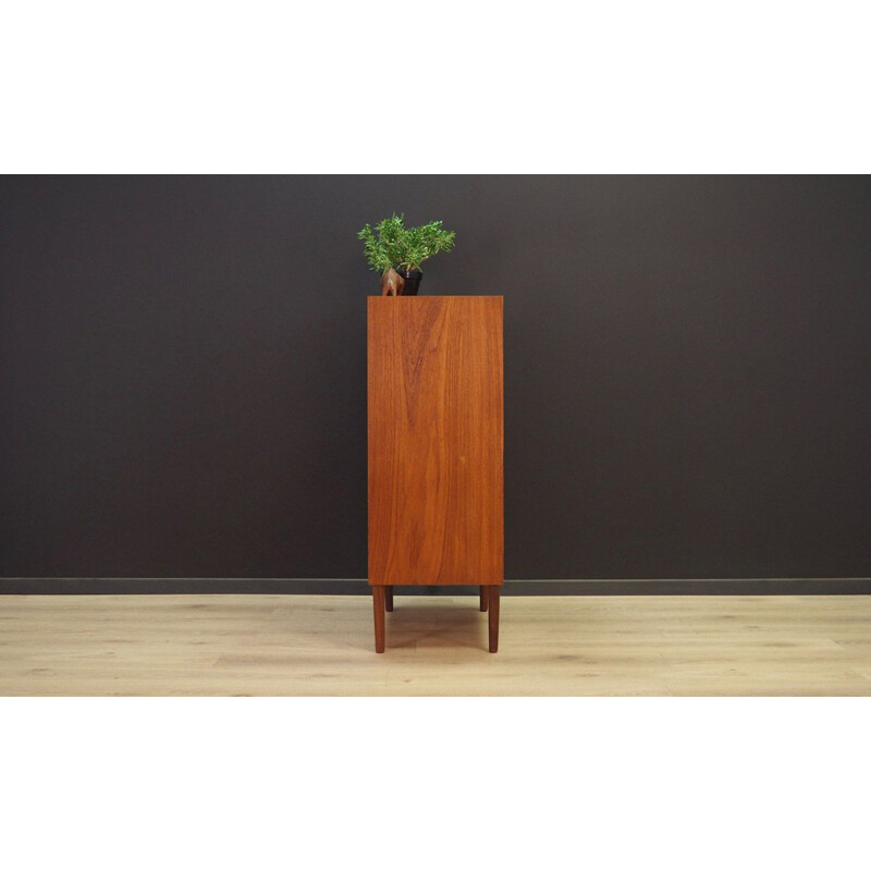 Vintage chest of drawers in teak from the 70s