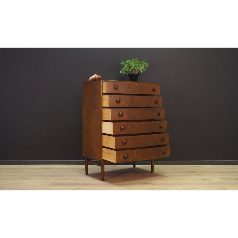 Vintage Scandinavian chest of drawers by Kai Kristiansen from the 70s