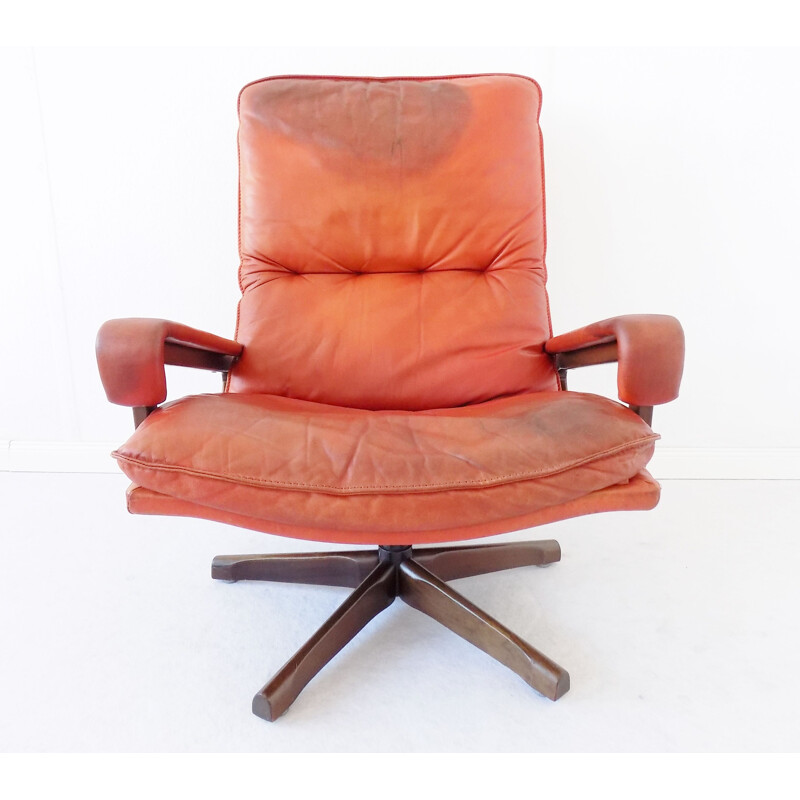 Vintage Strässle King Chair by Andre Vandenbeuck ,1960