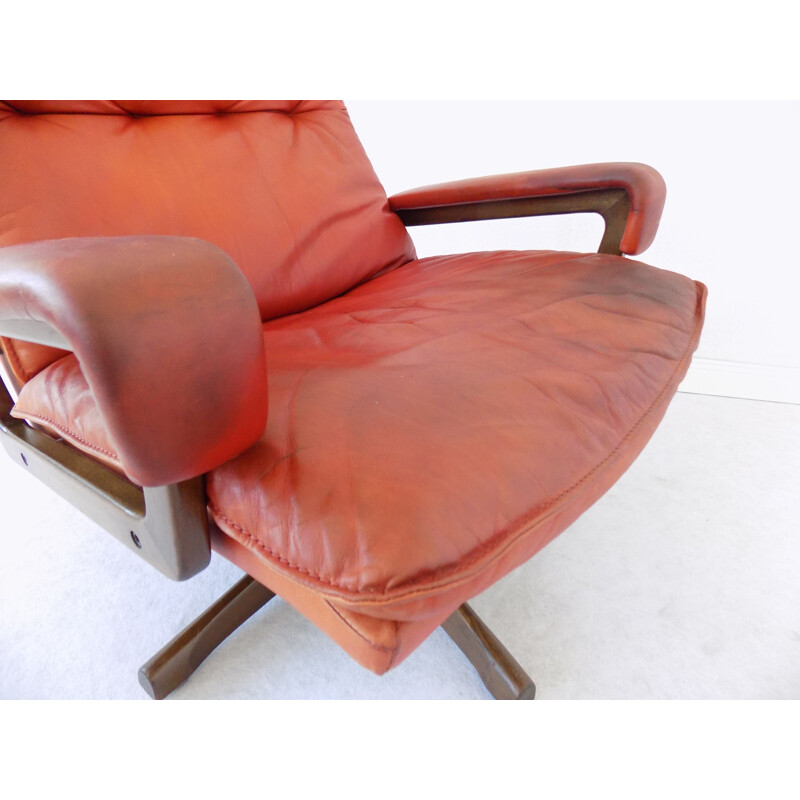 Vintage Strässle King Chair by Andre Vandenbeuck ,1960