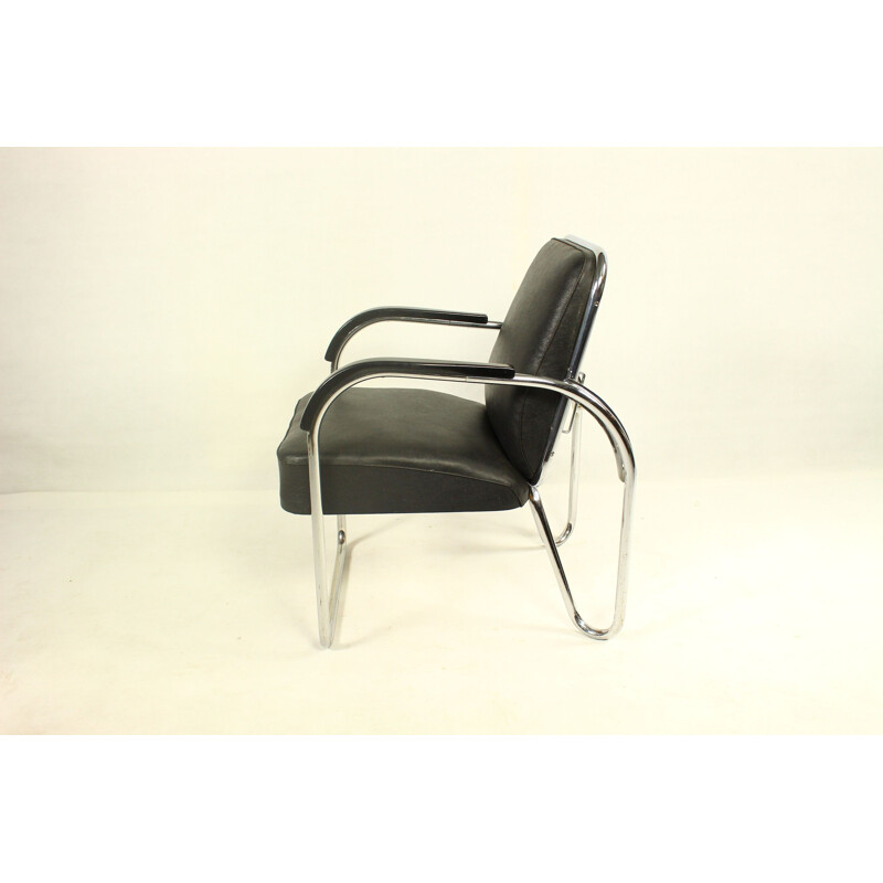 Vintage Bauhaus Adjustable Armchair ,1930