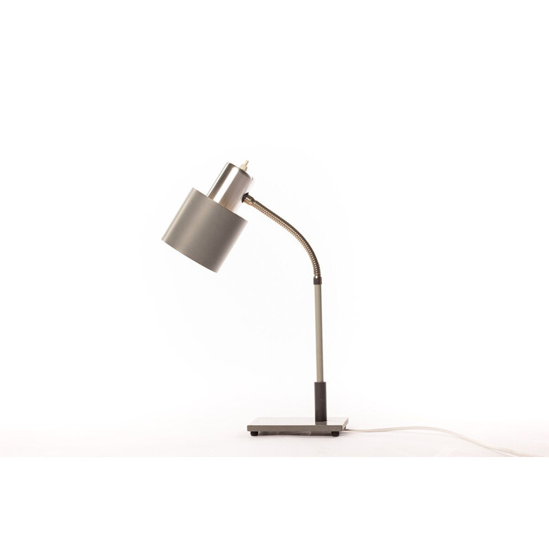 Vintage grey desk lamp by Jo Hammerborg for Fog & Morup