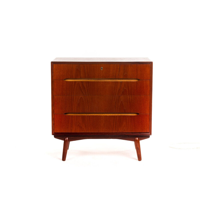 Vintage chest of drawers in teak 1960