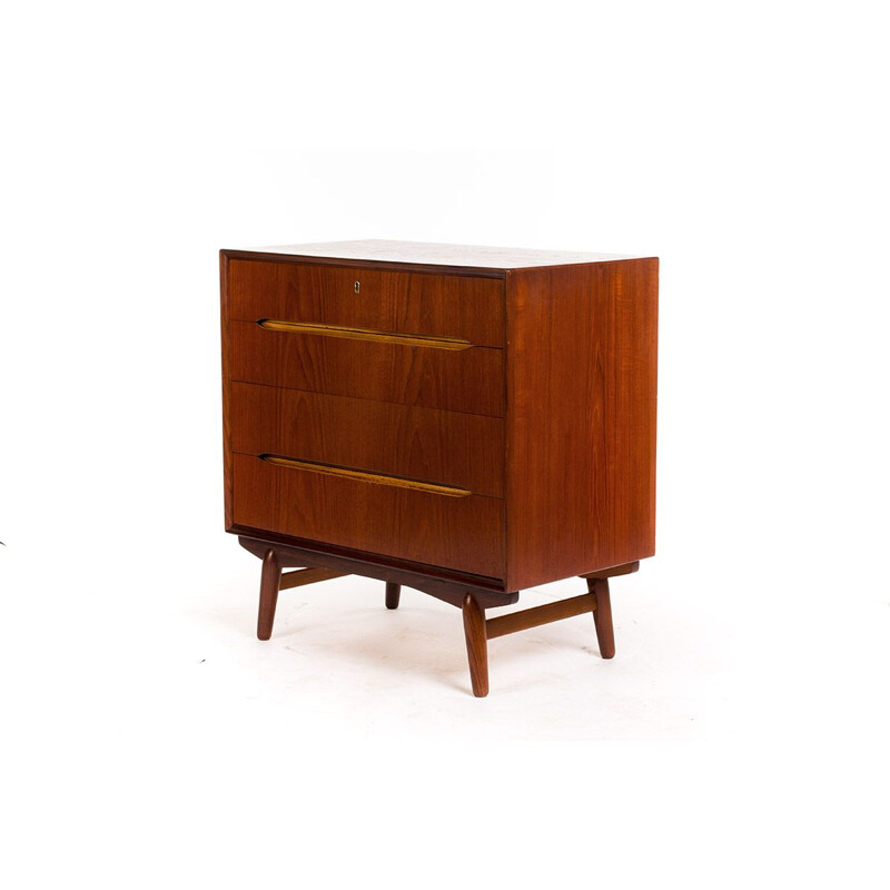 Vintage chest of drawers in teak 1960