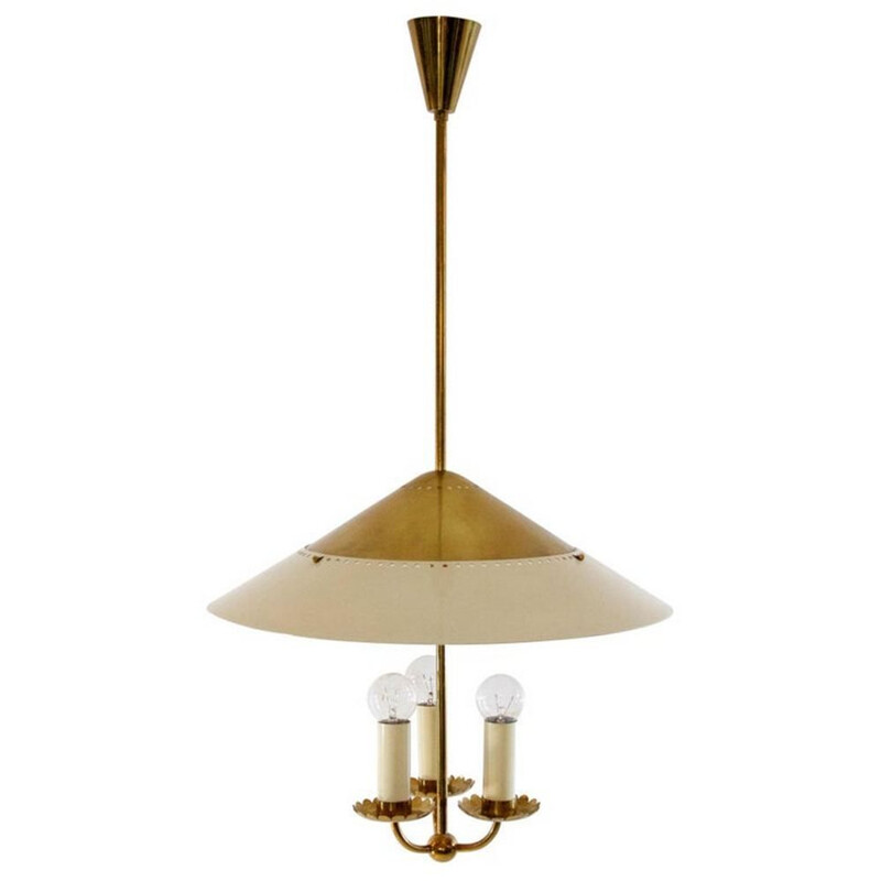 Vintage Brass pendant lamp by Stilnovo