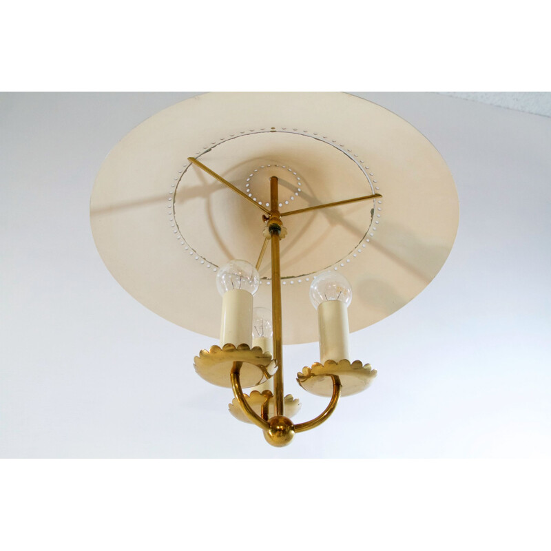 Vintage Brass pendant lamp by Stilnovo