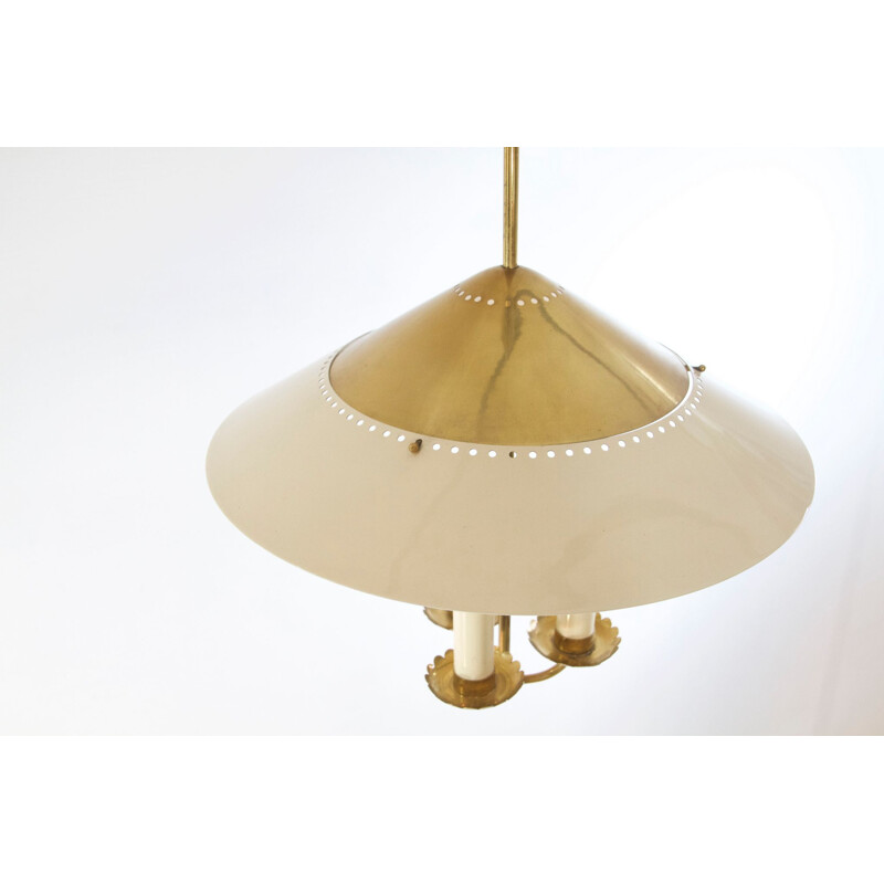 Vintage Brass pendant lamp by Stilnovo