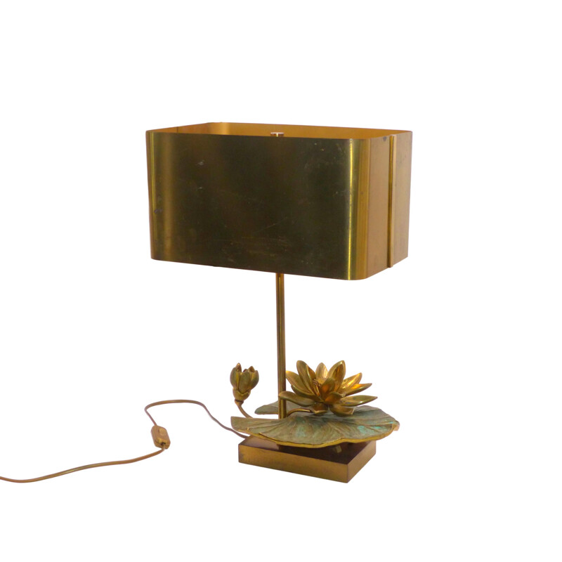 Golden Lily lamp by Maison Charles