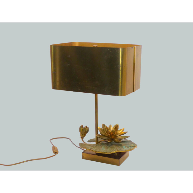 Golden Lily lamp by Maison Charles