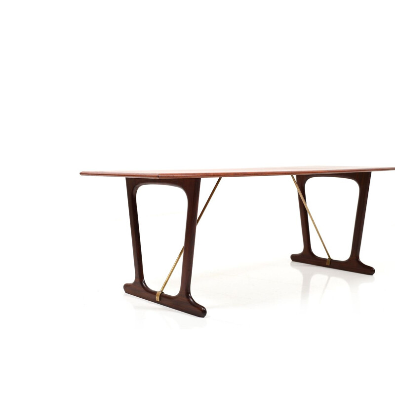 Vintage teak coffee table, Denmark 1950