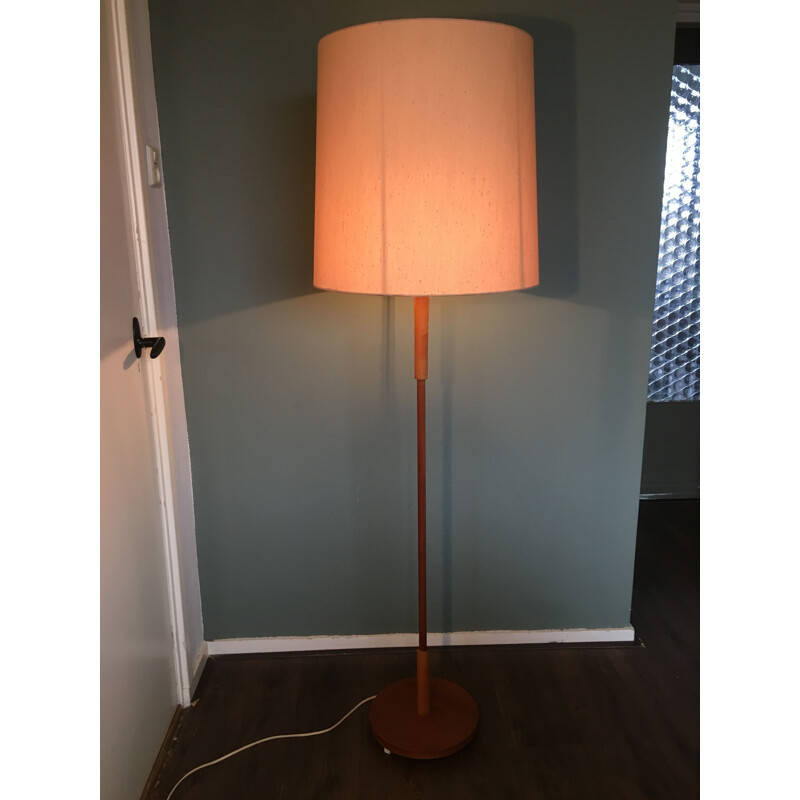 Vintage Danish teak floor lamp