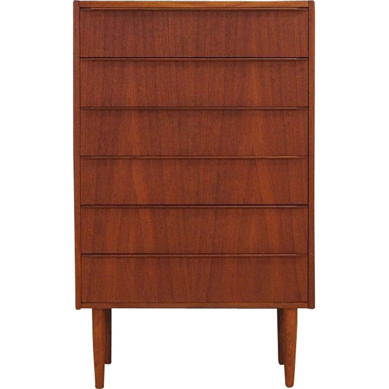 Vintage Scandinavian chest of drawers from the 70s