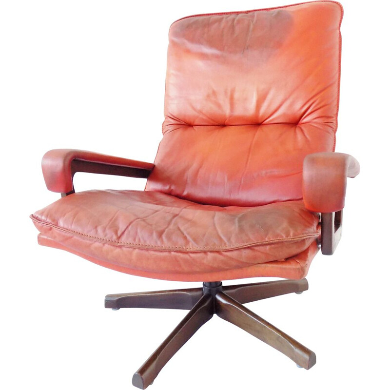 Vintage Strässle King Chair by Andre Vandenbeuck ,1960