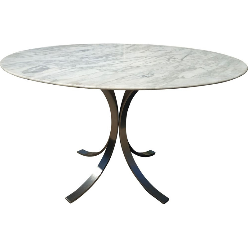 Vintage marble dining table 1970 