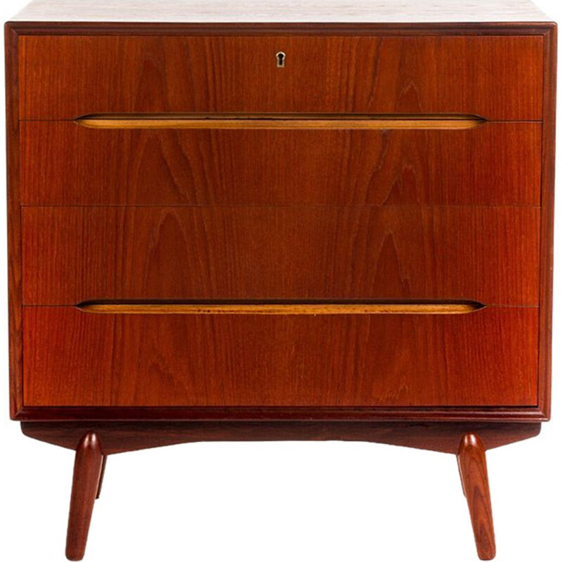 Vintage chest of drawers in teak 1960