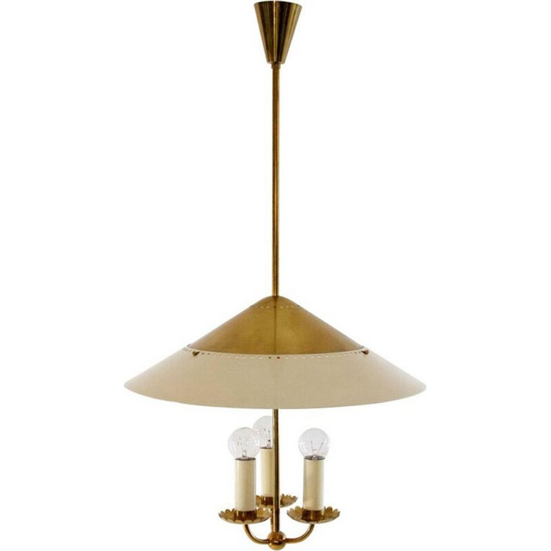Vintage Brass pendant lamp by Stilnovo