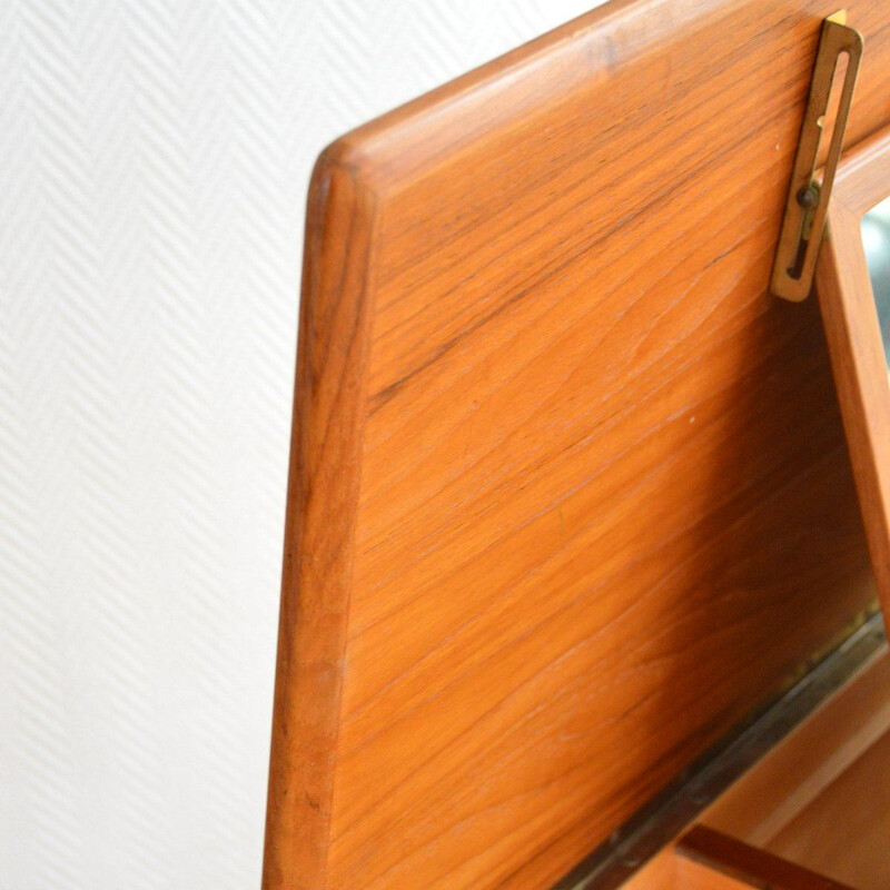 Vintage Scandinavian teak dresser 1960s