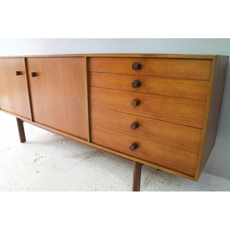 Enfilade vintage danoise pour Portwood en teck 1970