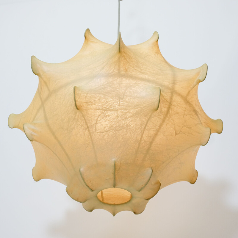 Suspension vintage Taraxacum pour Flos en résine blanche 1960