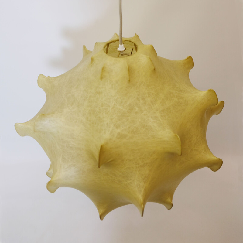 Suspension vintage Taraxacum pour Flos en résine blanche 1960