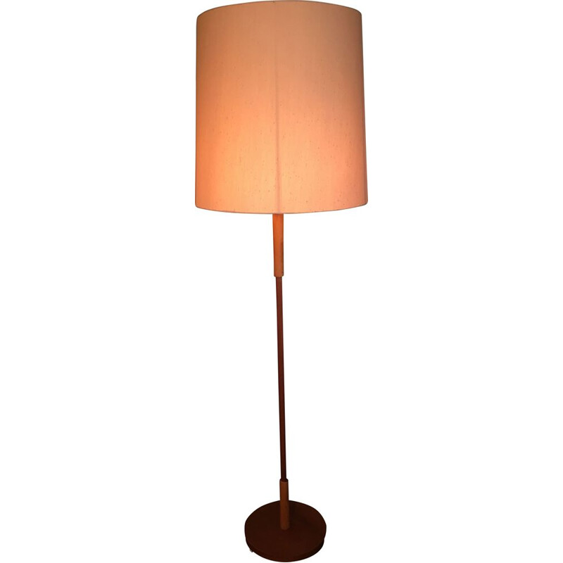 Vintage Danish teak floor lamp