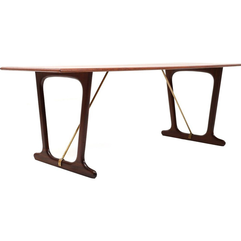 Vintage teak coffee table, Denmark 1950