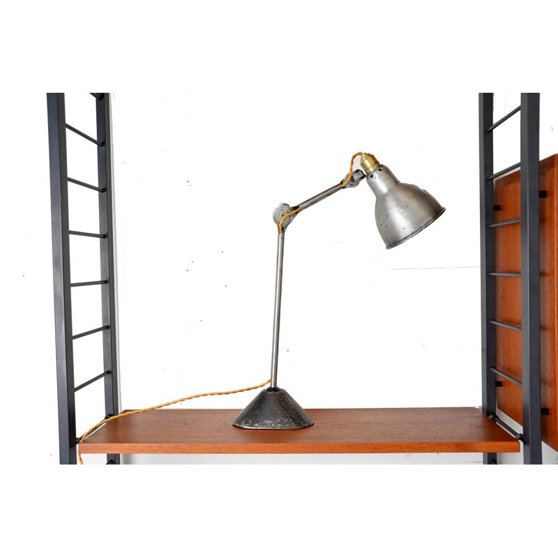Lampe de table vintage de Bernard Albin Gras 205 1950s