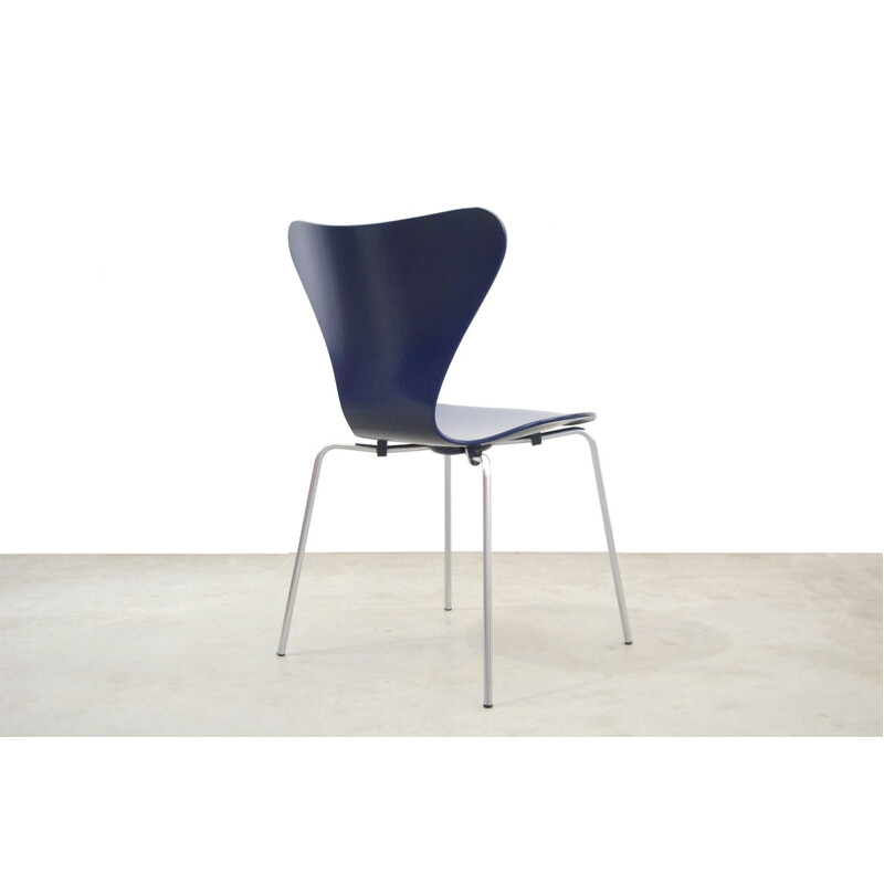 Vintage Chair Butterfly serie 7 by Arne Jacobsen for Fritz Hansen, 1960s