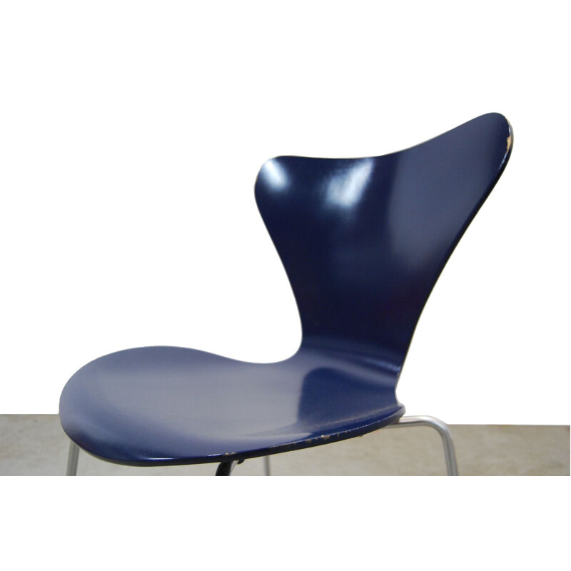 Vintage Chair Butterfly serie 7 by Arne Jacobsen for Fritz Hansen, 1960s