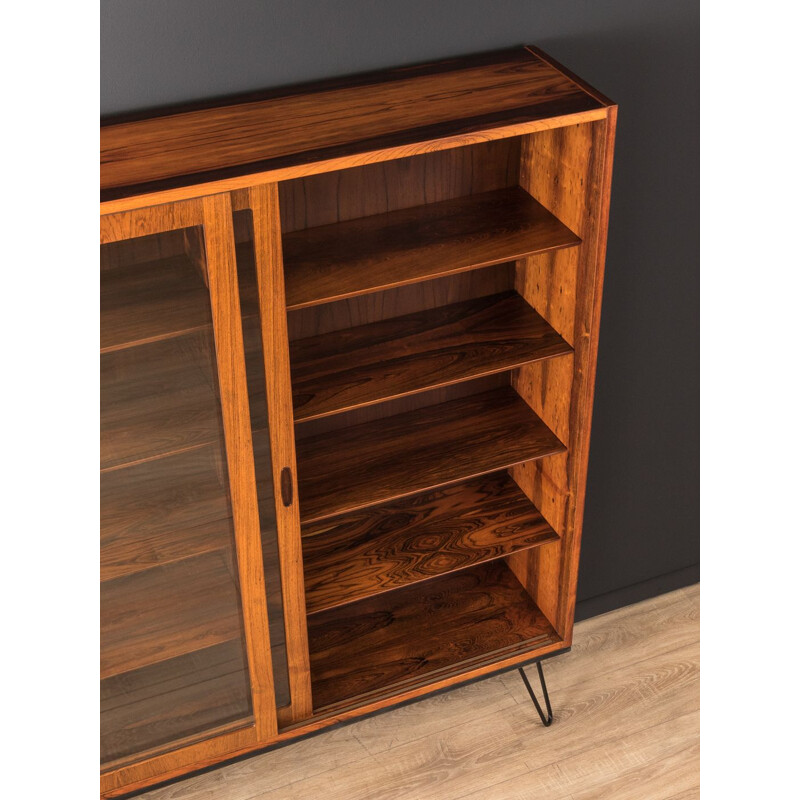 Vintage bookcase in rosewood by Poul Hundevad Denmark 1960s