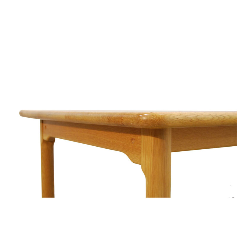 Vintage Oak Dining Table by Kurt Østervig for KP Møbler 1970s