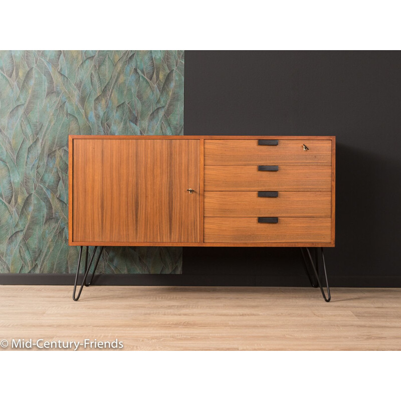 Vintage walnut sideboard 1960s