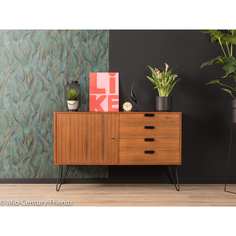 Vintage walnut sideboard 1960s