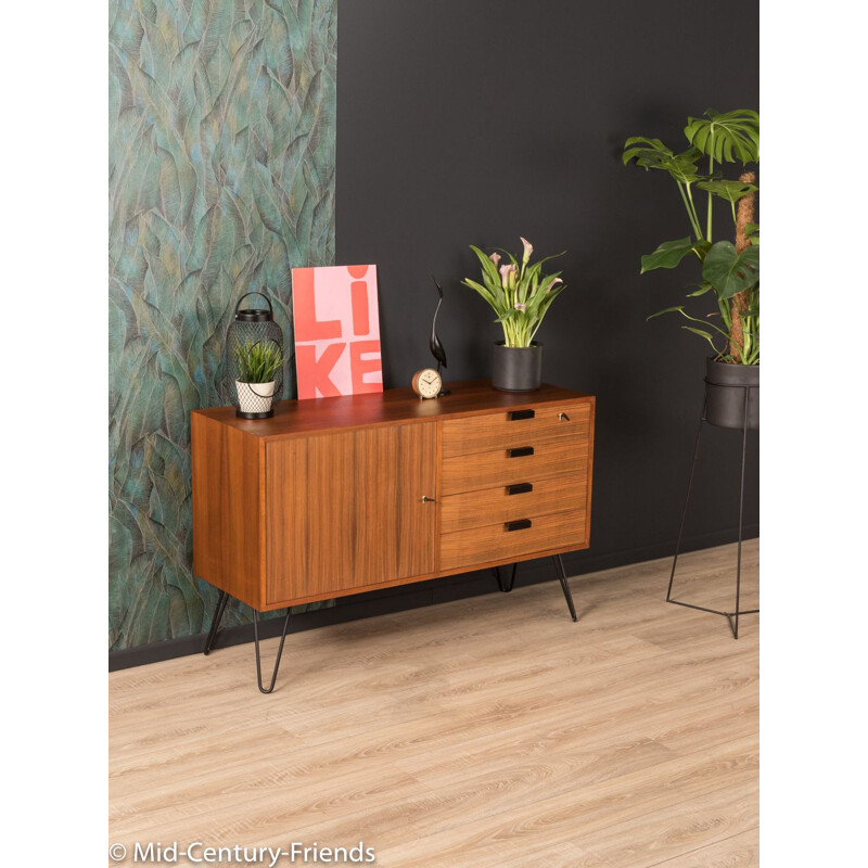 Vintage walnut sideboard 1960s