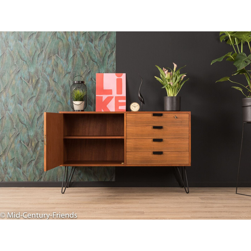 Vintage walnut sideboard 1960s