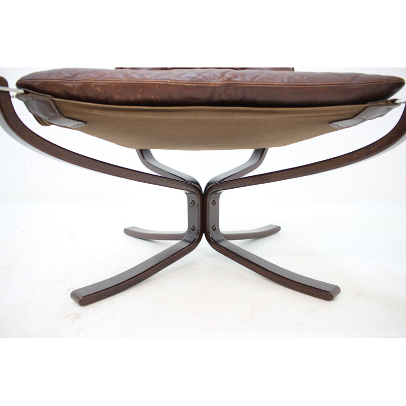 Vintage "Falcon" chair by Sigurd Ressell for Vatne Møbler,1970