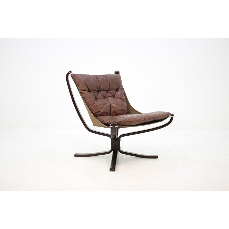 Vintage "Falcon" chair by Sigurd Ressell for Vatne Møbler,1970