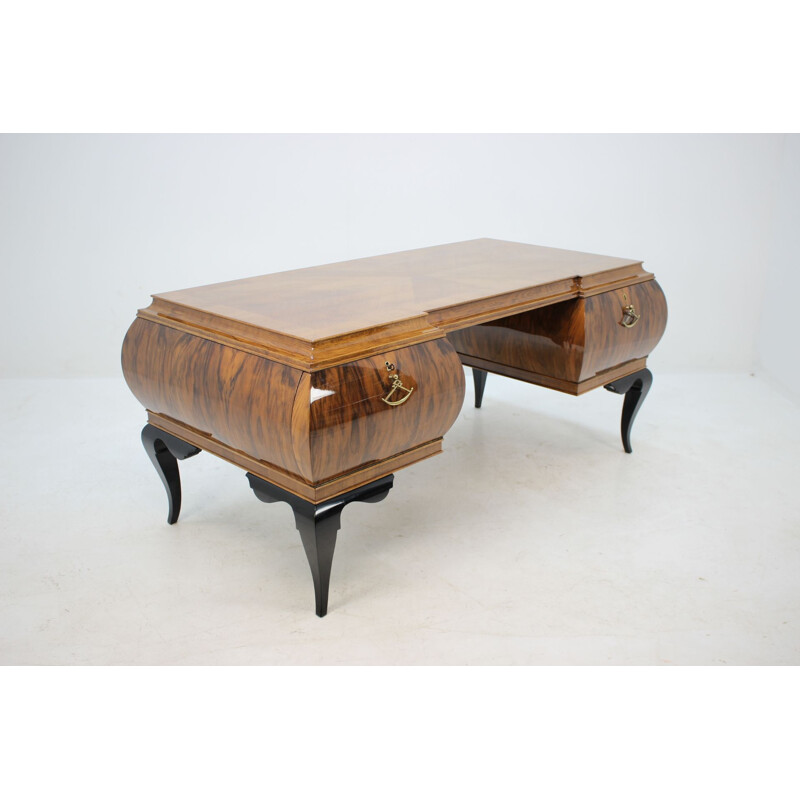 Vintage art deco desk from the 30s