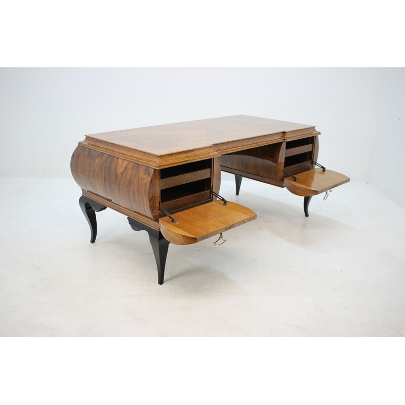 Vintage art deco desk from the 30s