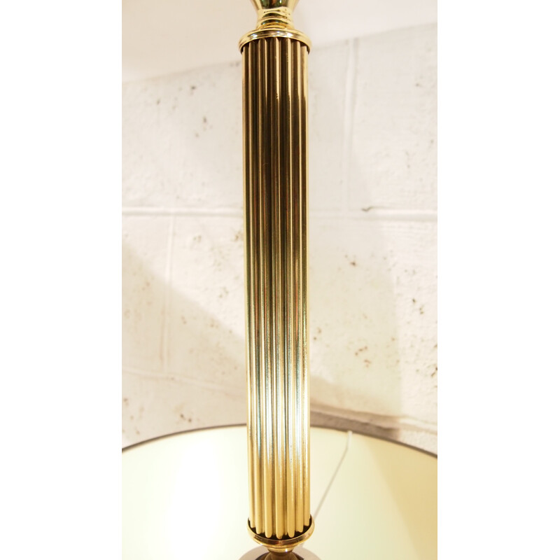 "Empire" vintage table lamp in bronze and gilt, 1950