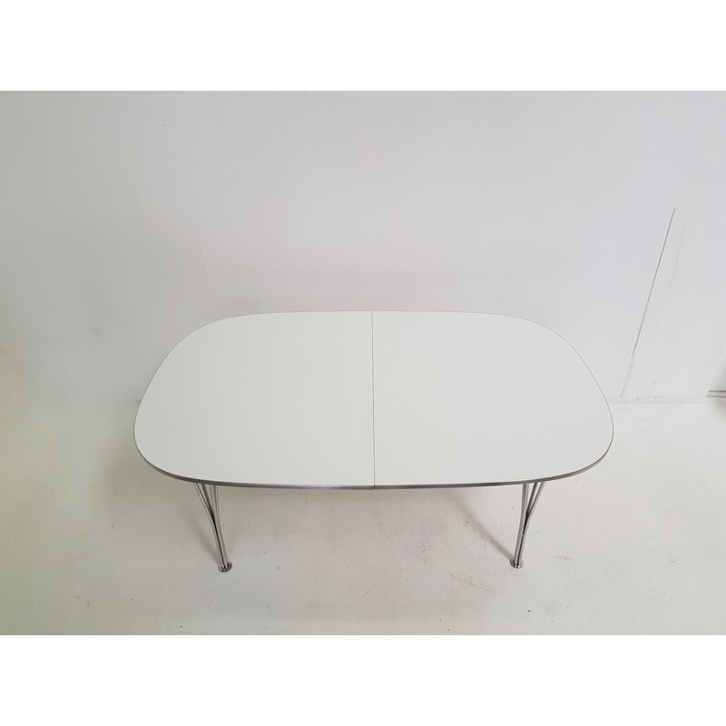 Vintage extension table by Piet Hein, Arne Jacobsen and Bruno Mathsson 1968