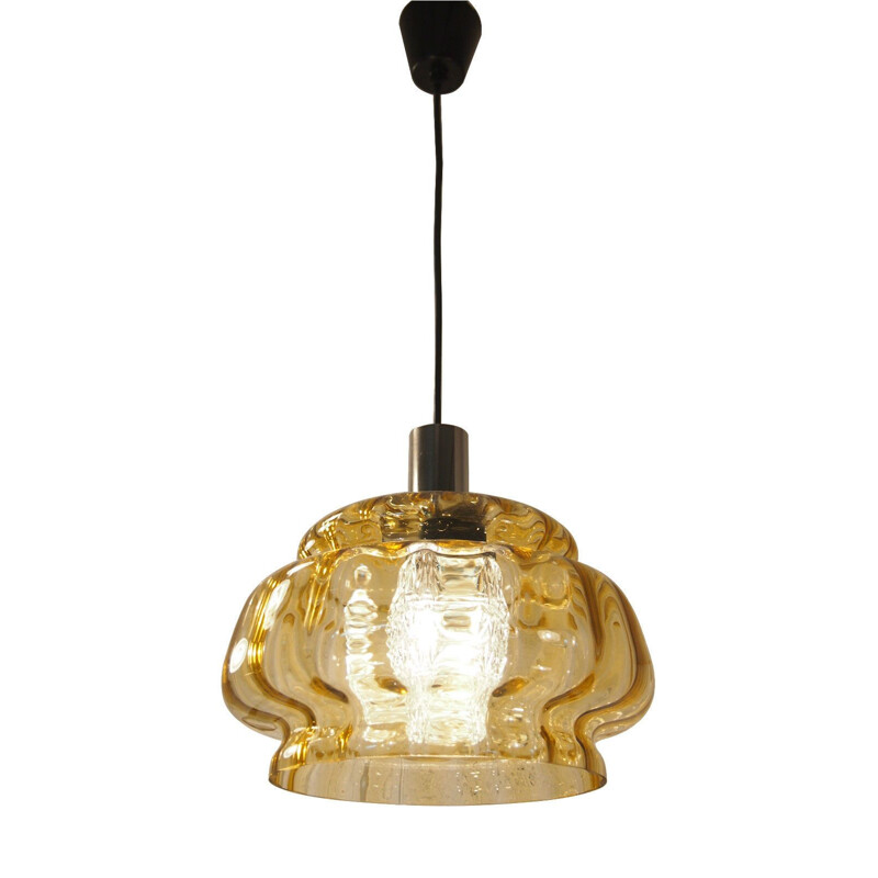 Lampada a sospensione vintage di Carl Fagerlund ORREFORS 1960