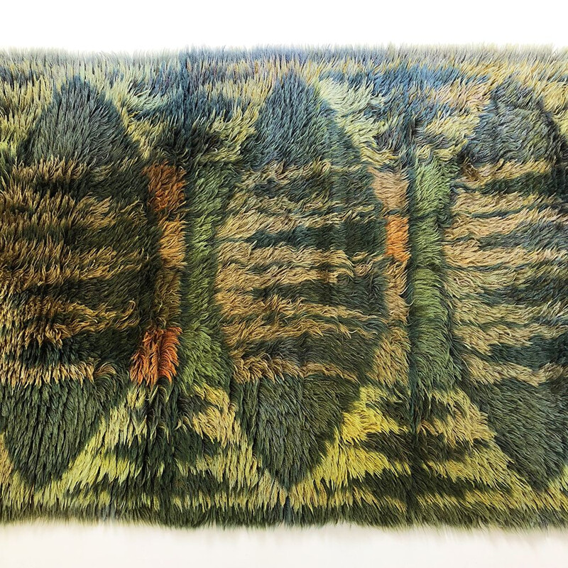 Vintage Rug abstract 1960s