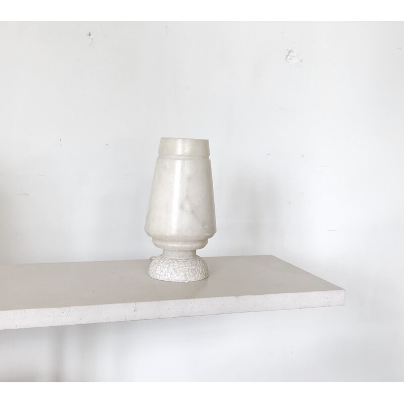 Lampe vintage en albâtre, Italie 1960